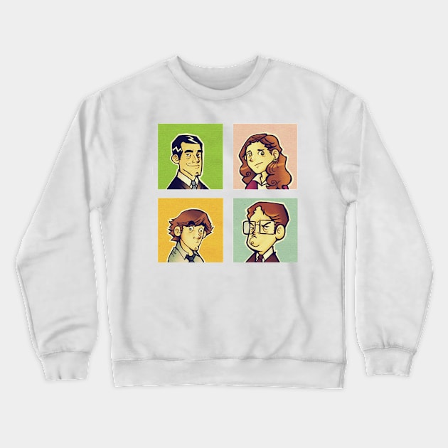 The Office Crewneck Sweatshirt by cptpuggles